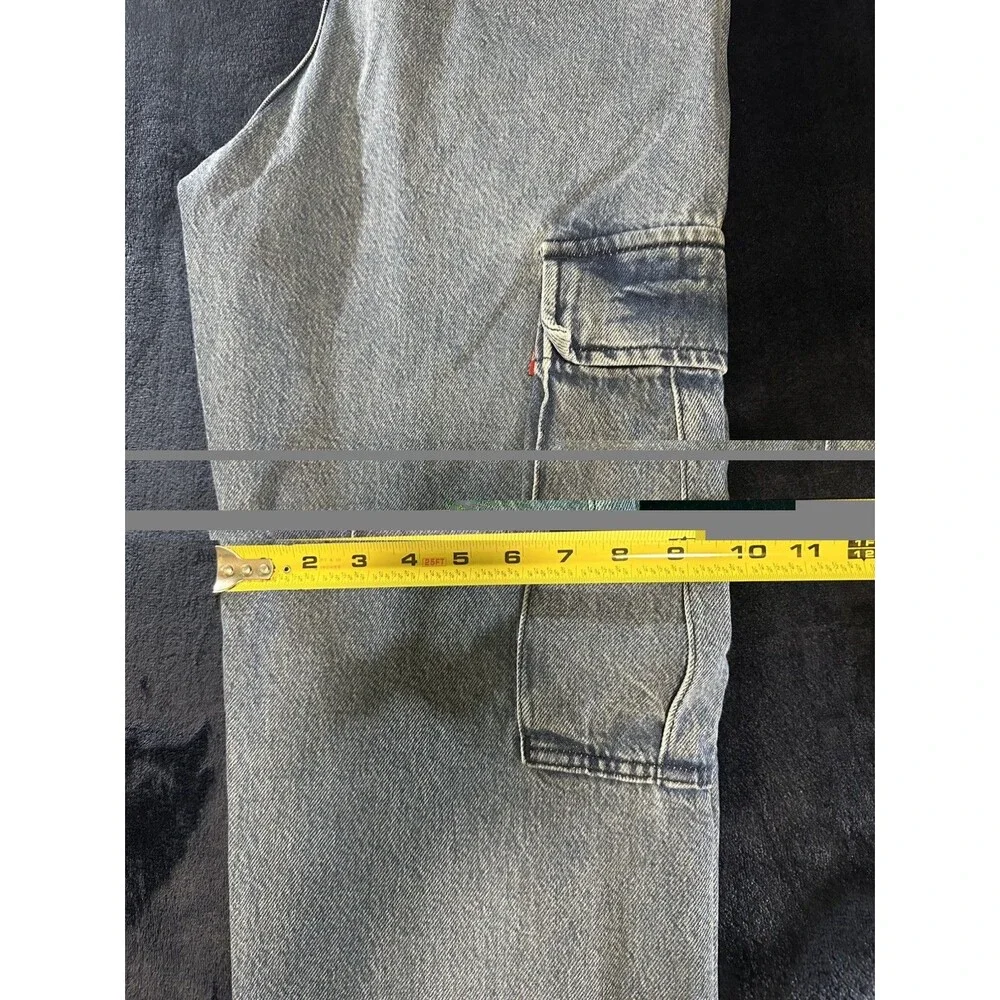 LEVI’S XX CARGO STRAIGHT Denim Jeans Blue 28x30